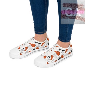 Buffalo Chicken Wing Quotes || Buffalo Shoes || Women&#39;s Low Top Sneakers