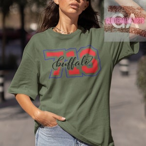 Buffalo 716 || Buffalo Apparel || Unisex Heavy Cotton Tee