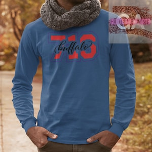 Buffalo 716 || Buffalo Apparel || Ultra Cotton Long Sleeve Tee