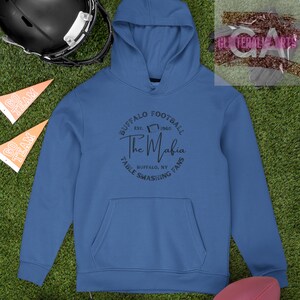 Buffalo Mafia || Buffalo Football apparel Hoodie || Unisex Heavy Blend Hooded Sweatshirt