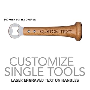 Customizable Pickoff Bottle Opener - Baseball BBQ