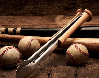 Customizable "Splitfinger" Tongs by Baseball BBQ