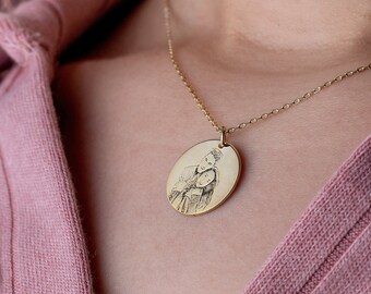 Picture Necklace - Etsy