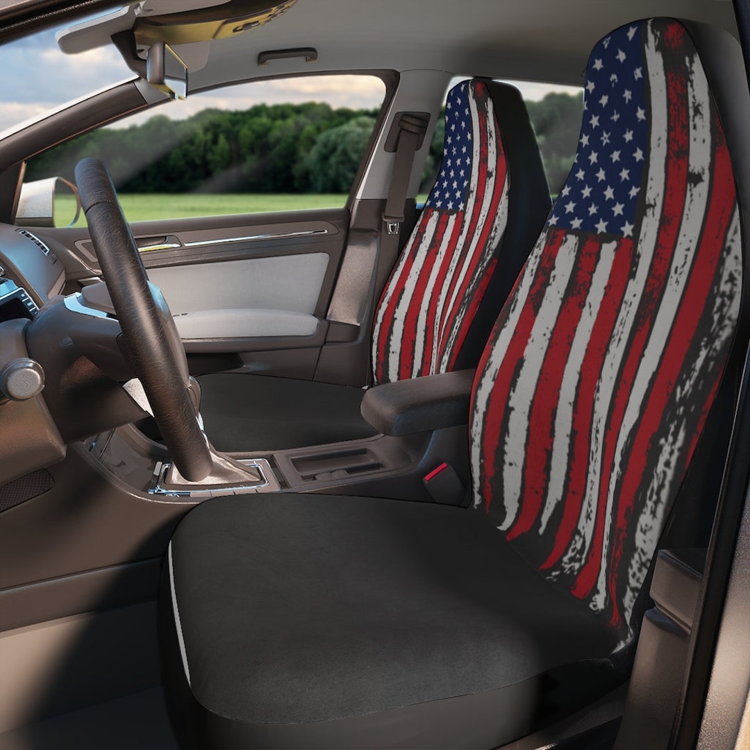 American Flag Seat Covers for SUV & Car Bucket Seats Etsy