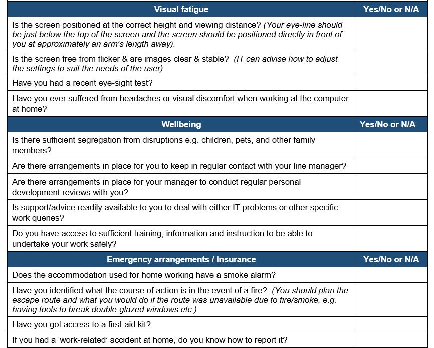 Homeworking Work Risk Assessment Comprehensive Homeworking Risk Assessment Template: Solution for Legal ...