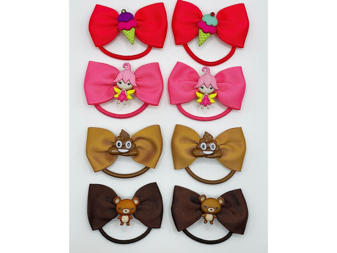 Cute Hair Ties Kids Hair Tie Toddler Hair Tie Girls Hair Etsy