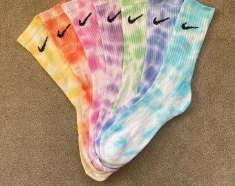 nike hand dyed tie dye everyday crew socks | stocking filler | Christmas gift