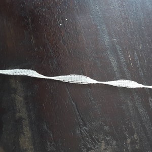 Ruban / galon blanc ancien - 5mm