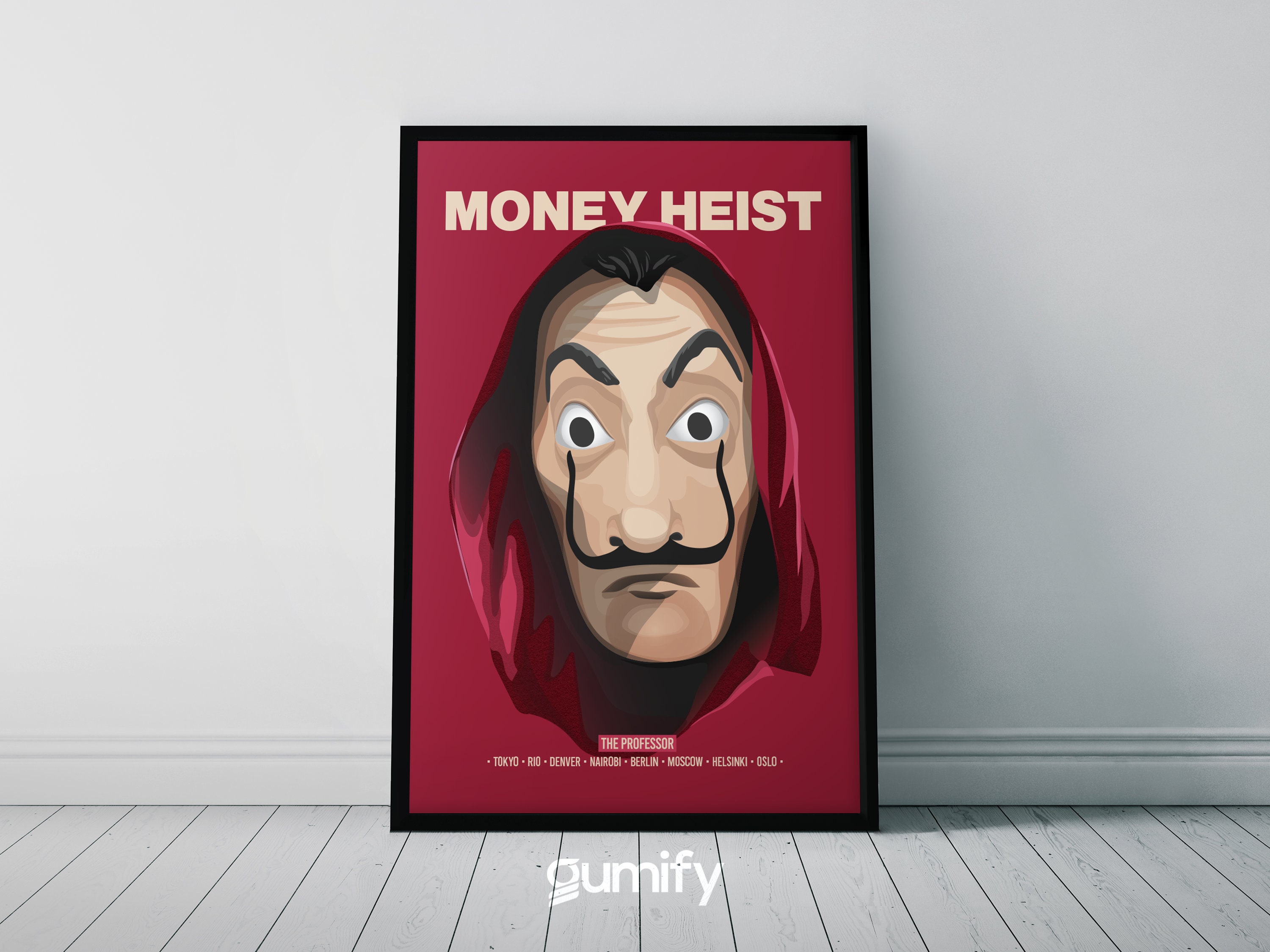 Famous Movie Jackets Money Heist Tokyo La Casa De Papel Printed