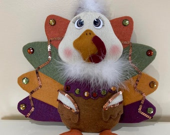 Turkey Attachment | Thanksgiving Attachment | Thanksgiving Turkey Attachment | Fall Attachment | Wreath Attachment | Turkey | #WAAM