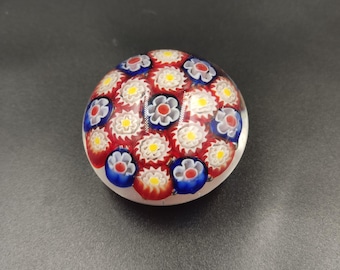 ムラーノ ミルフィオーレ ペーパーウェイト ヴィンテージ コレクターズ