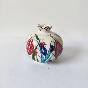 Turkish Ceramic Pomegranate vase handmade