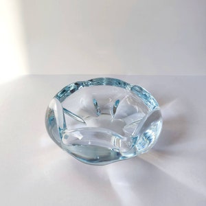 Orrefors Crystal Glass Bowl/Ashtray | Made in Sweden 1960 | Scandinavian glass |