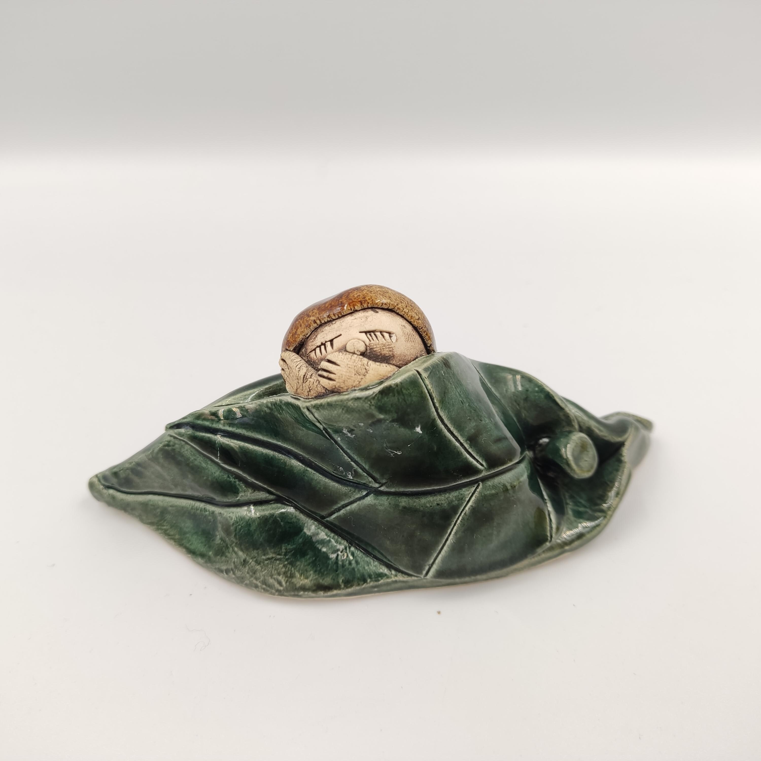 Gumnut Baby by May Gibbs – Handcrafted Ceramic Figurine of Iconic 