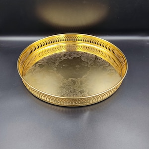 Scandia Gold Tray - Etsy
