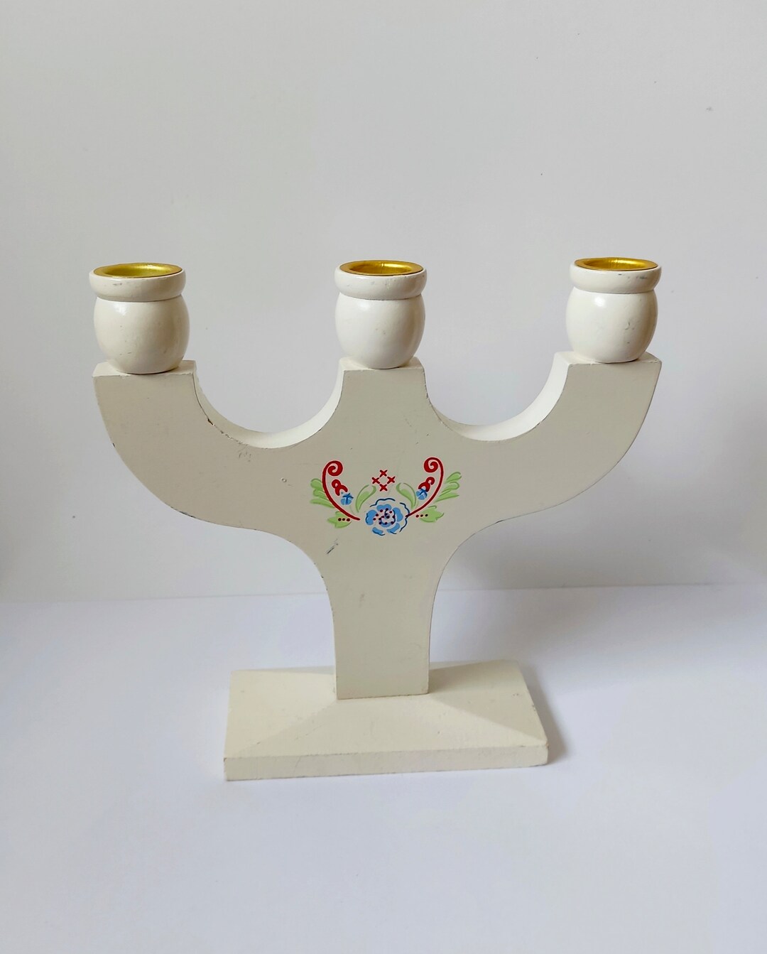 Vintage Swedish Candelabra Christmas Candelabra Vintage Etsy