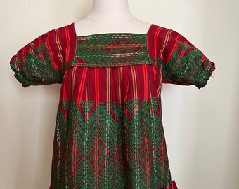 Vintage 70s hand embroidered tunic