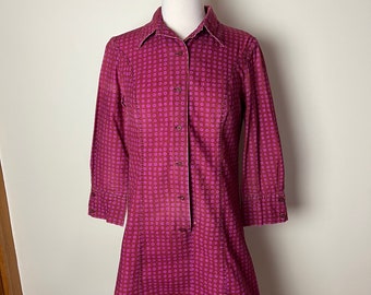 Vintage 1968 Marimekko shirt dress