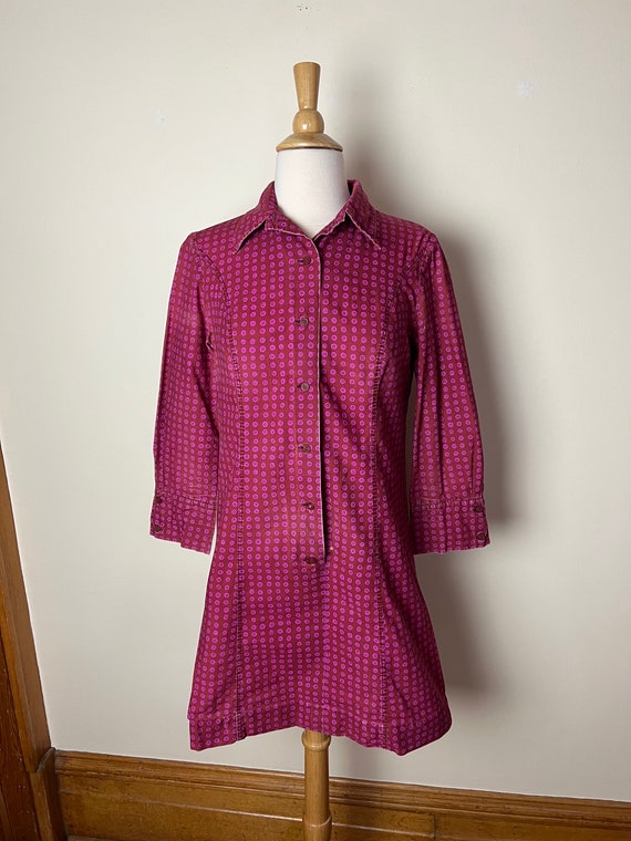 Vintage 1968 Marimekko shirt dress