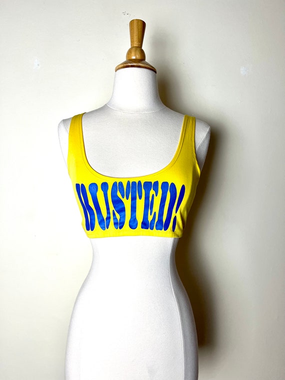 Vintage 70s/80s unbranded “busted” half tank