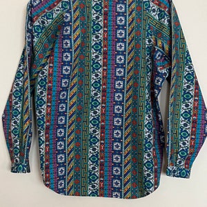 Vintage 80s LizWear Liz Claiborne preppy button down 100% cotton shirt image 2