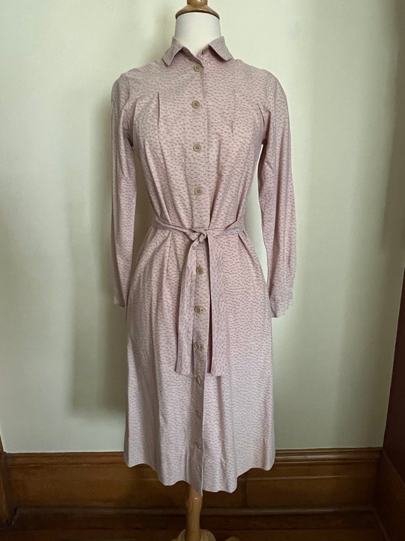 Vintage 1979 Marimekko shirt dress in Vihma (rain)