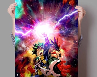 Size: 22" x 63" Framed Manga TV Show Door Poster Details about   My Hero Academia The Gang 