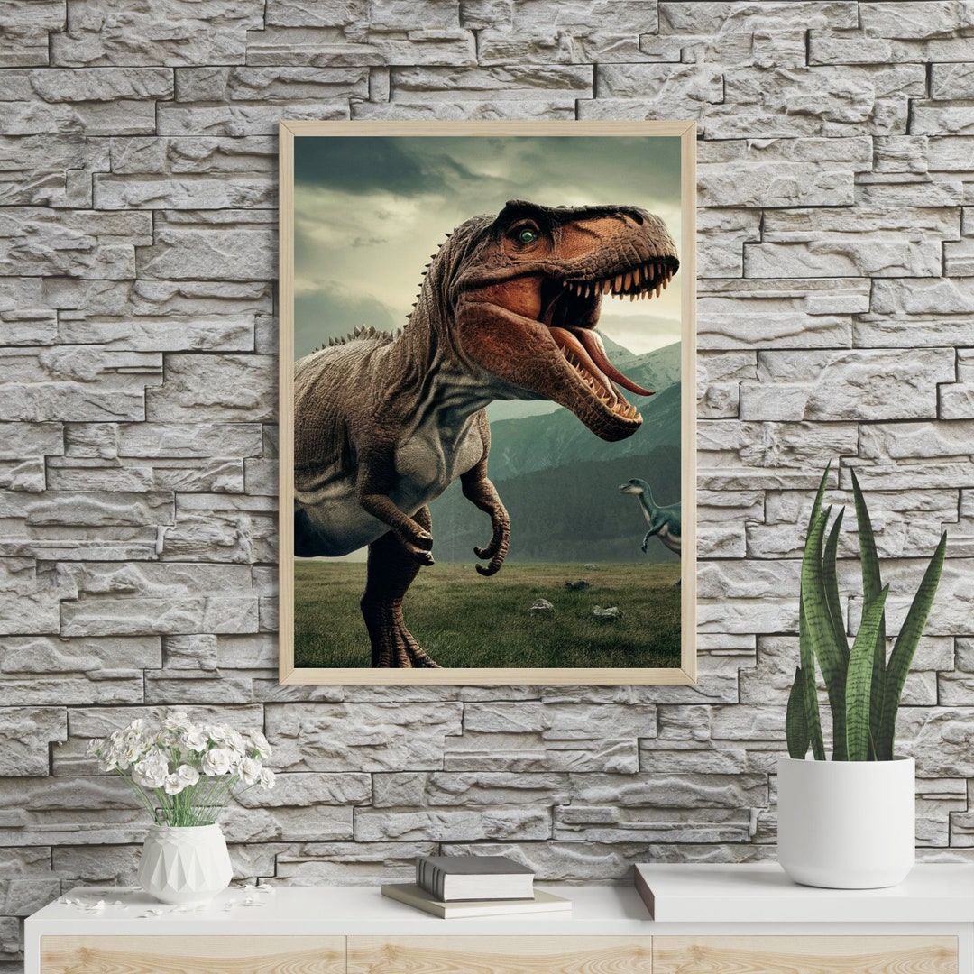 Dinosaur Bedroom, Dinosaur Decor, Printable Dinosaur, Dinosaur Wall Art ...