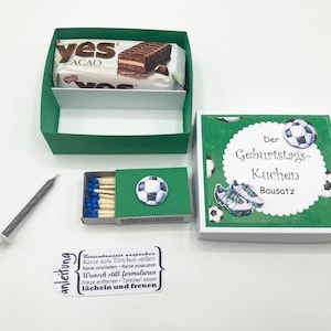 Geburtstagskuchen Bausatz Fußball
