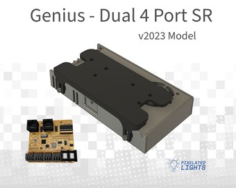 Genius - Dual 4 Port Smart Receiver - 2023 Version - PSU Mount