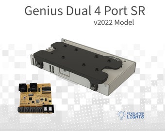 Genius - Dual 4 Port Smart Receiver - 2022 Version - PSU Mount