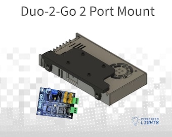 Duo-2-Go 2-Port Controller - Meanwell/PSU Mounting Bracket