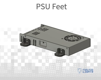 PSU Mounting Feet, Enclosure Mounting Feet
