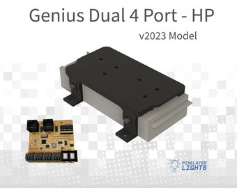 Genius - v2023 - Dual 4 Port Smart Receiver HP PSU Mounting System