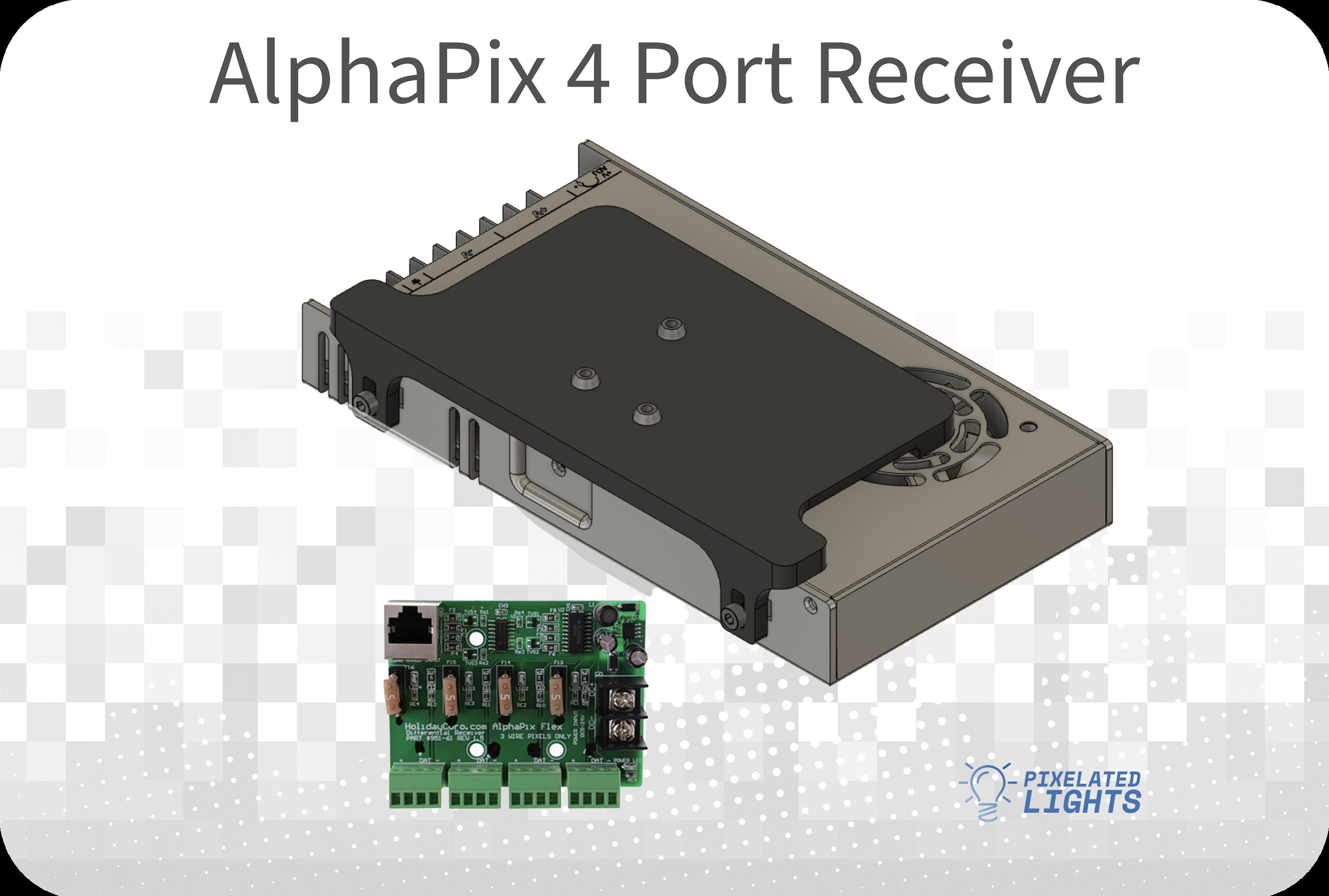 AlphaPix - Différentiel de point final à 4 ports longue portée