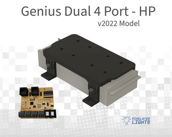 Genius - v2022 - Dual 4 Port Smart Receiver HP PSU Mounting System
