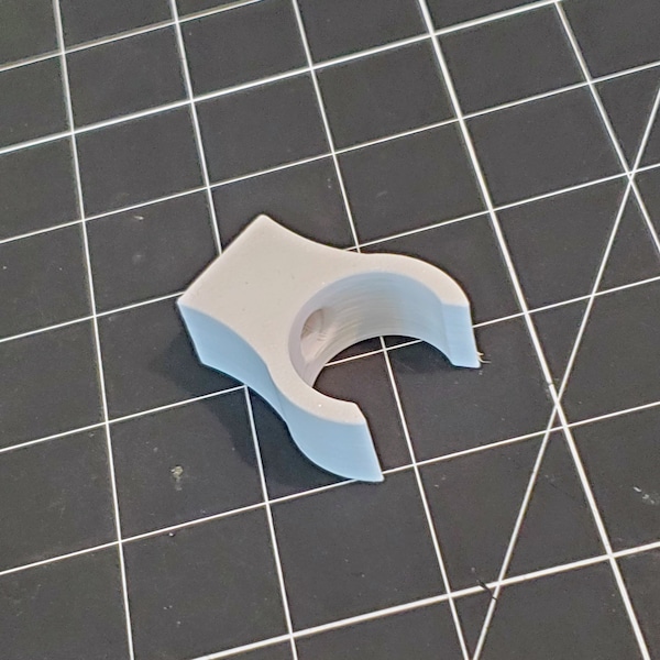 3/4" or 1/2" PVC Wall Mounting Clip, Pixel Clip, Mounting Clip