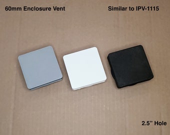 60mm Large Air Vent, Controller Box Air Vent, 2.5" Vent/Fan