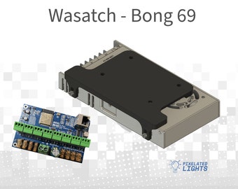 Wasatch Bong 69 Controller - Meanwell/PSU Mounting Bracket