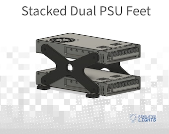 Stacked PSU Mounts - Generic and LRS 350