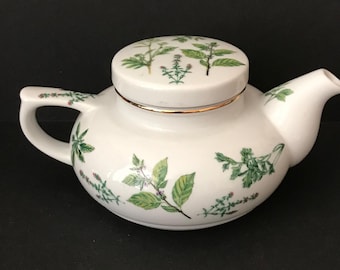 HERBAL PROVENCAL TEAPOT:  Andrea by Sadek
