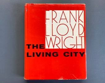 2 livros de FRANK LLOYD WRIGHT / 1ª edição / 1958-1960