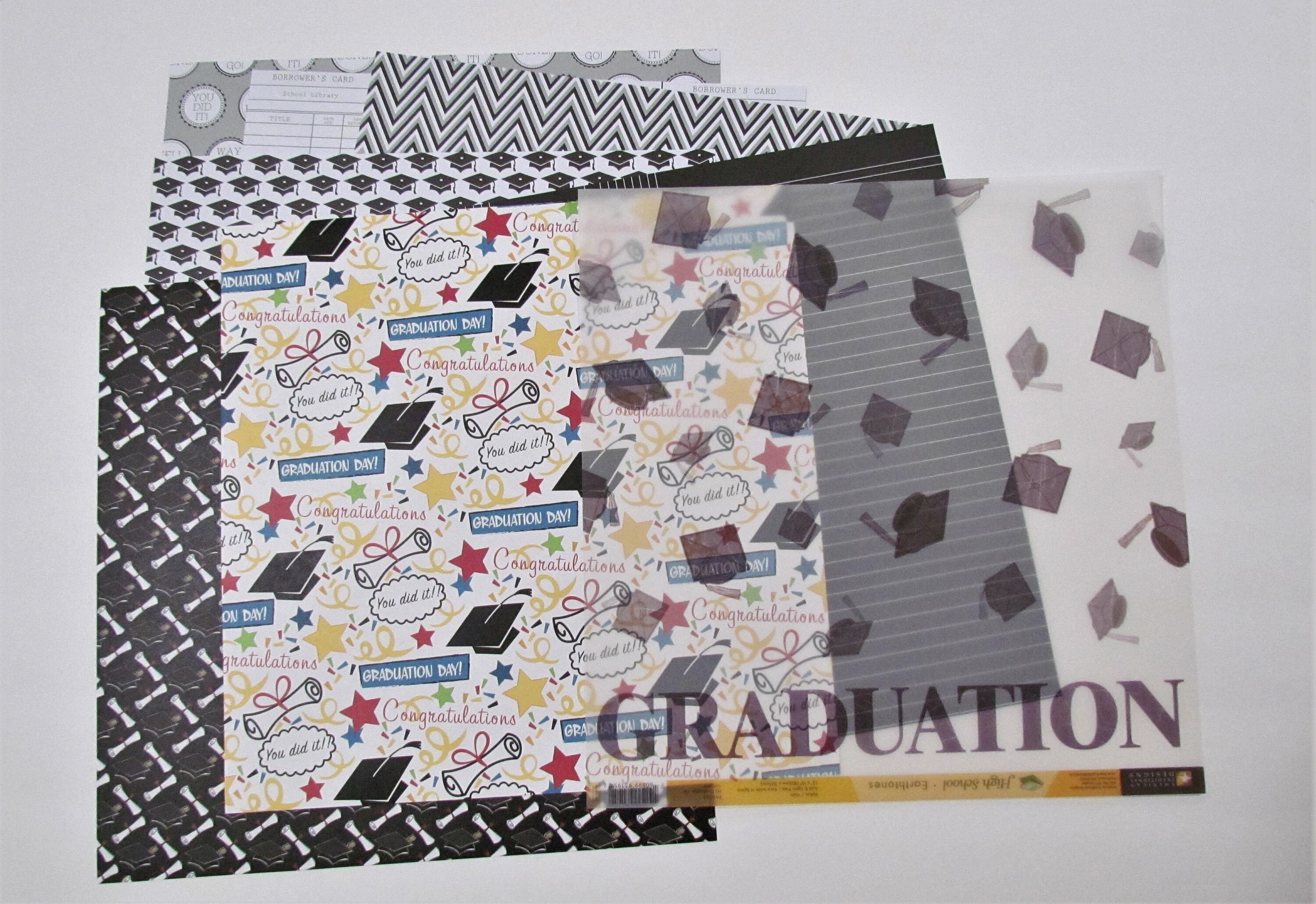LANBEIDE DIY Vintage Scrapbook Kit Pop Up Card Making Kit, DIY Graduation Scrapbook,  Small Cute Scrapbook Supplies Kit for Graduation, Father's Day, Birthday :  : Office Products