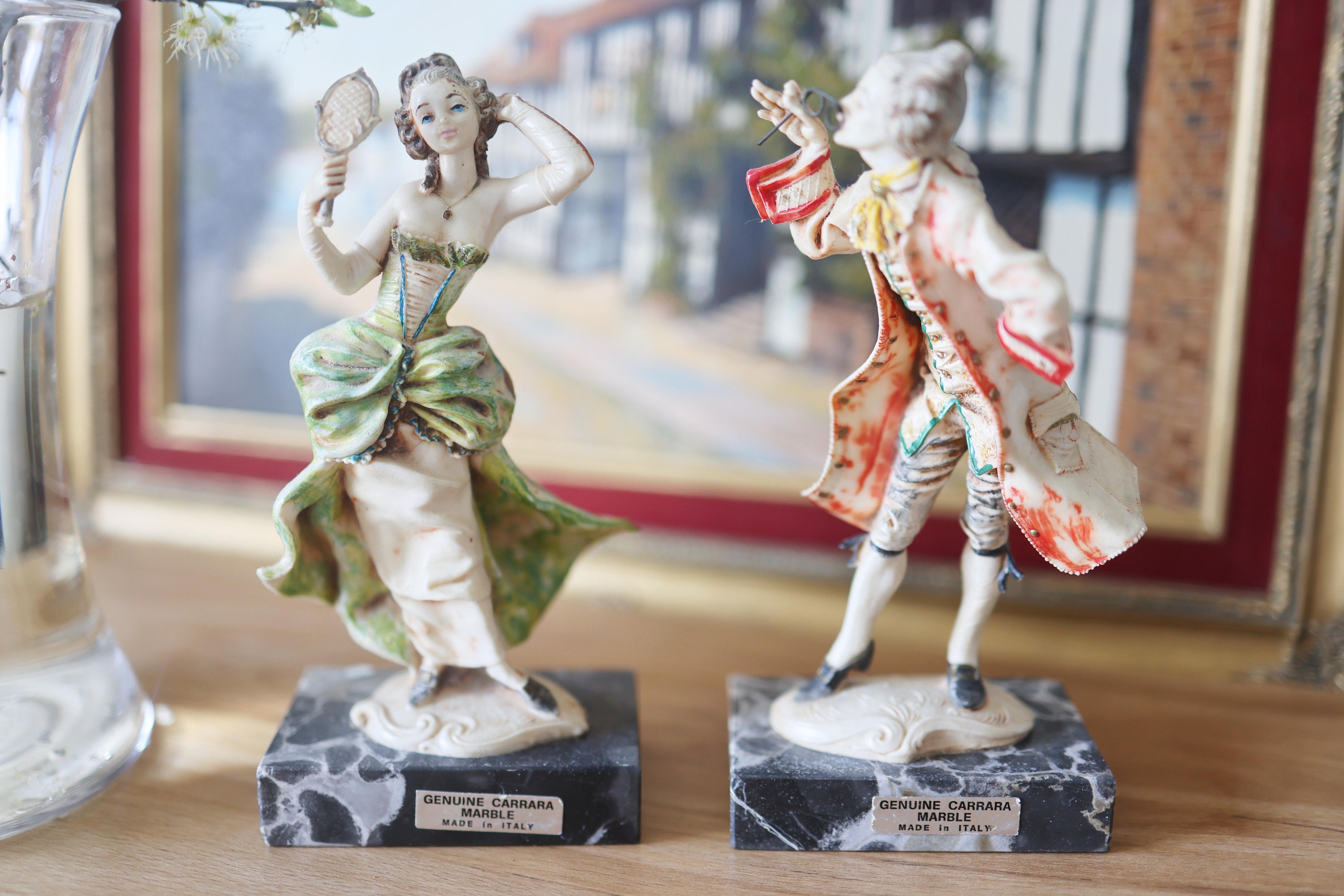 レア☆イタリア製 騎士の置物 GENUINE CARRARA MARBLE 【公式通販】