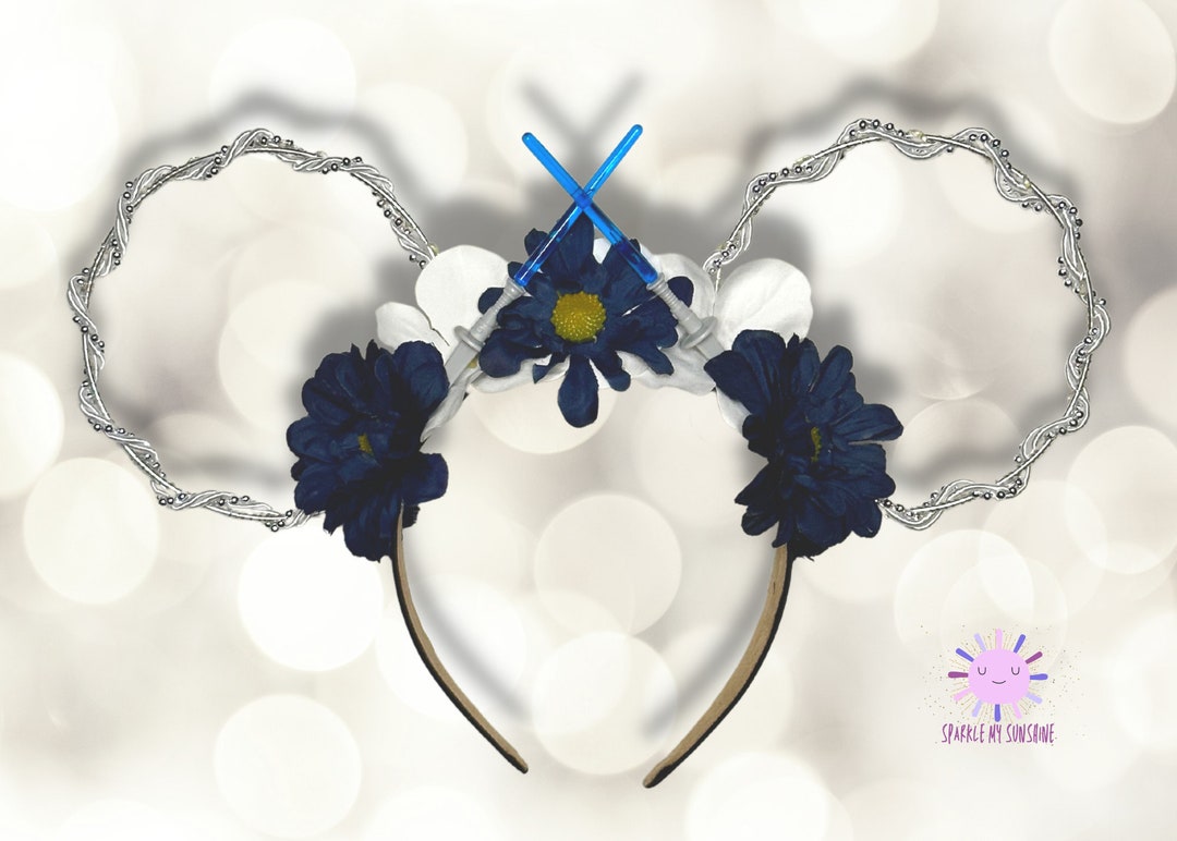 Star Wars Disney Ears R2D2 Custom Lightsaber Mickey Ears Etsy