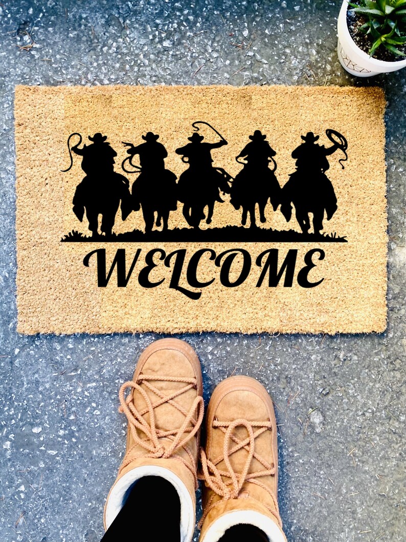Yellowstone Doormat John Dutton Mat Mat Etsy