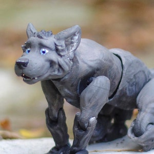 Gelede wolf - 3d-model