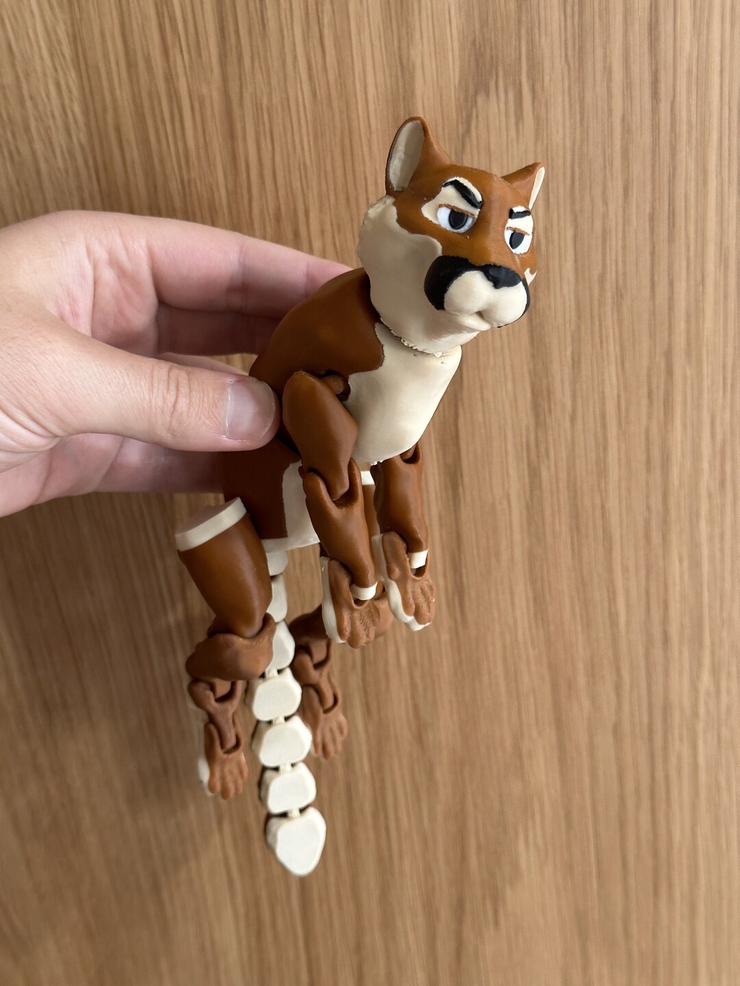 Articulated Cougar Etsy