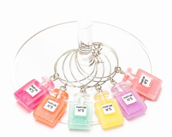 Ensemble de breloques parfum vin