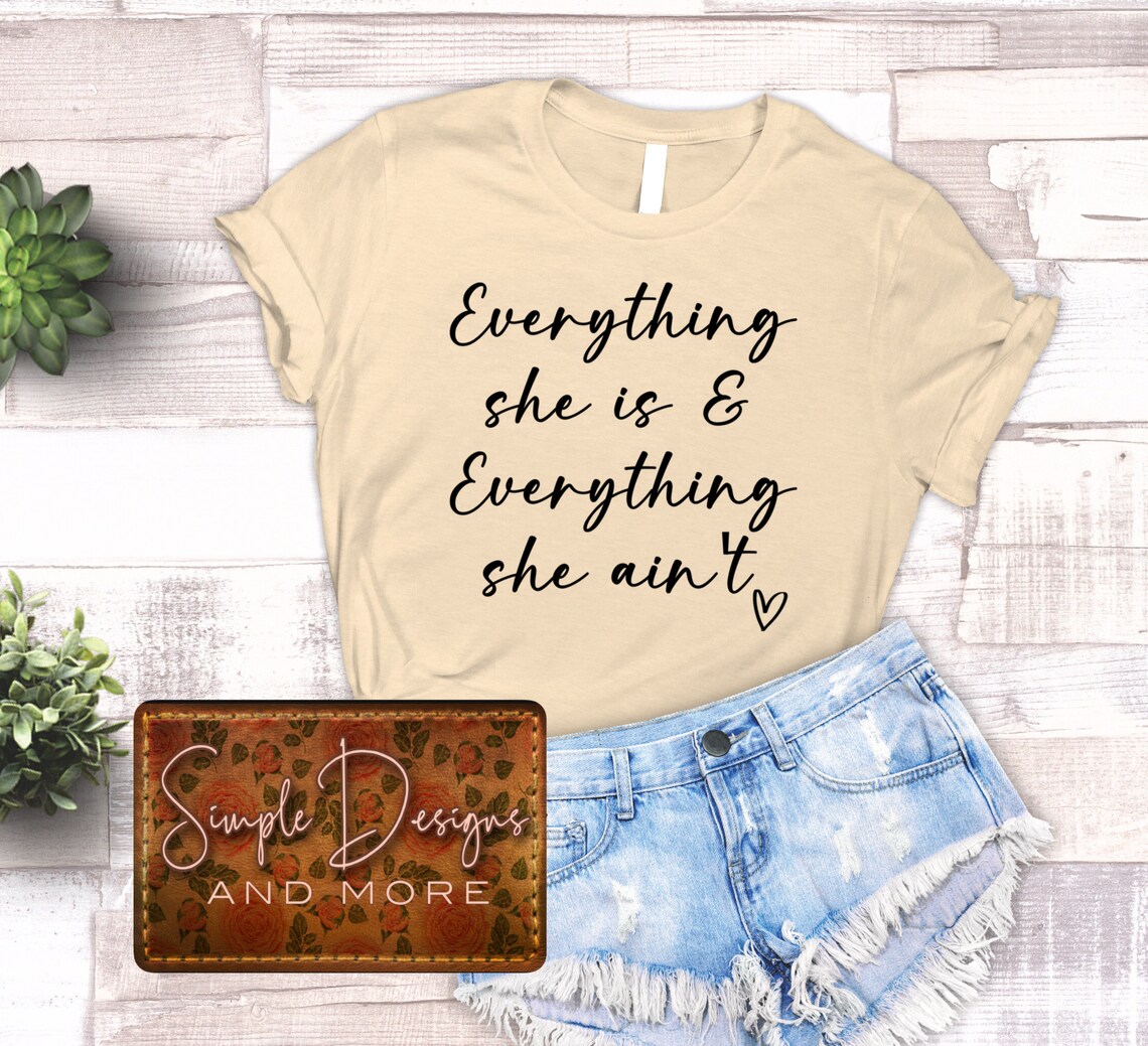 Everything She and Everything She Ain’t Digital File, Digital Download ...